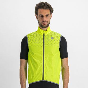 Sportful Reflex Weste Armelos Gelb Herren 