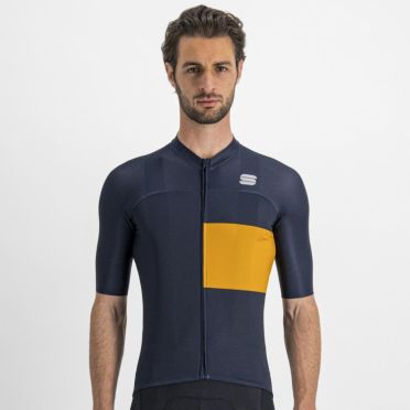 Sportful Snap Kurzarmtrikot Blau Herren 