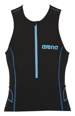 Arena ST Ärmellos Tri Top Schwarz Herren 