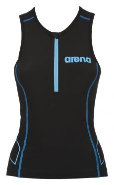 Arena ST Ärmellos Tri Top Schwarz Damen