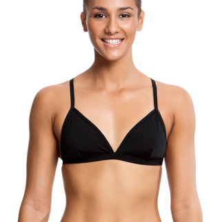 Funkita Still Schwarz Tri Bikini-Oberteil Damen