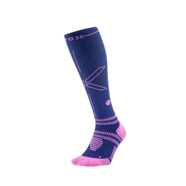 Stox Running Socks dunkelblau/rosa damen 