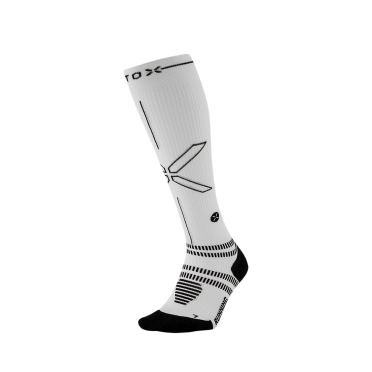 Stox Running Socks weiß/schwarz herren 