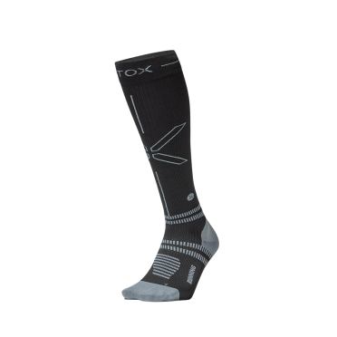 Stox Running Ultralight Socks schwarz/grau herren 