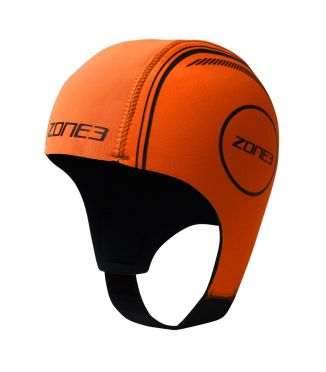 Zone3 Neopreen Swim Cap Orange 