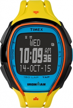 Timex Sleek 150 Block Gelb 46mm