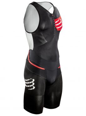 Compressport Tr3 aero trisuit Compression Schwarz Herren
