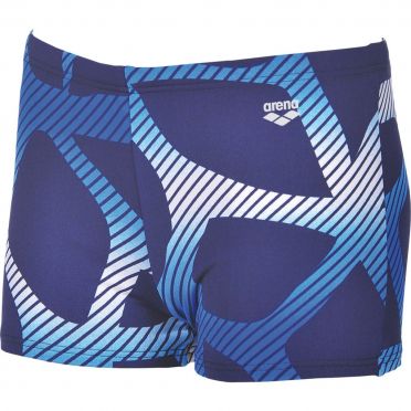 Arena Spider Shorts Badehose Blau/Weiß Herren 