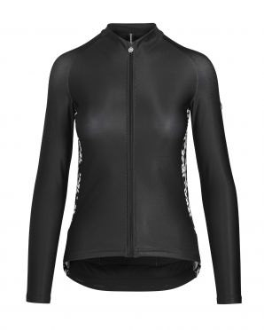 Assos UMA GT spring/fall LS Radtrikot Schwartz damen