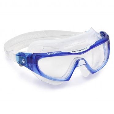Aqua Sphere Vista Pro Klare Linse Schwimmbrille Blau