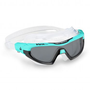 Aqua Sphere Vista Pro dunkle Linse Schwimmbrille Grün/Schwarz 