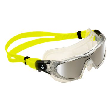 Aqua Sphere Vista Pro Titanium mirror linse Schwimmbrille gelb 