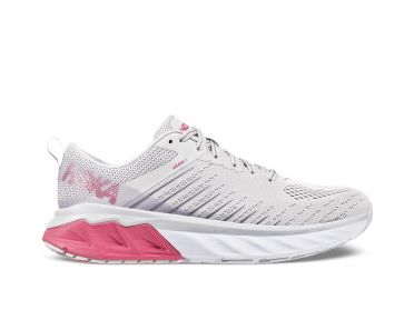 Hoka One One Arahi 3 Laufschuhe Weiß/Rosa Damen
