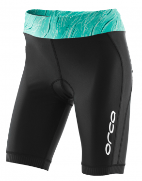Orca Core tri short Schwarz/Grün Damen