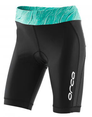 Orca Core tri short Schwarz/Grün Damen 