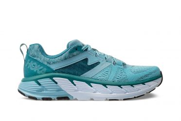 Hoka One One Gaviota 2 Laufschuhe Grün/Blau Damen