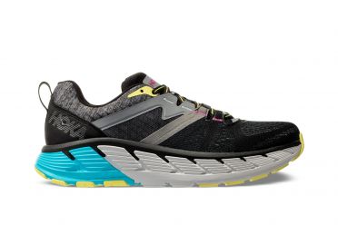 Hoka One One Gaviota 2 Laufschuhe Phantom/Blau Damen