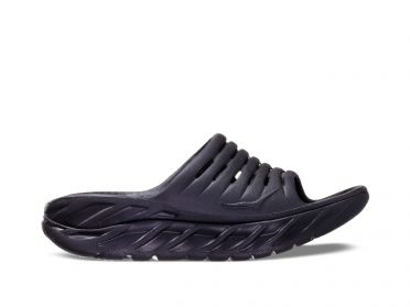Hoka One One ORA Recovery Slide Schwarz Damen