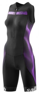 Sailfish Competition Trisuit Schwarz/Lila damen 