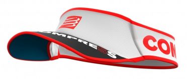 Compressport Ultralight Laufvisor Weiß
