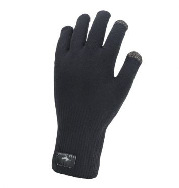SealSkinz Anmer Ultra grip knitted Radhandschuhe Schwarz