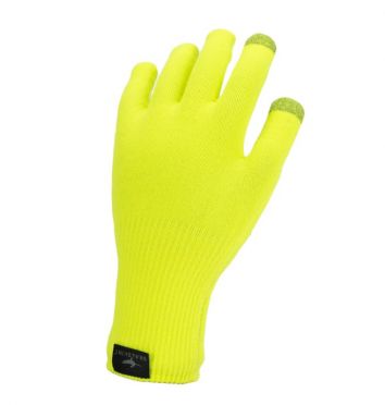 SealSkinz Anmer Ultra grip knitted Radhandschuhe Neon Gelb