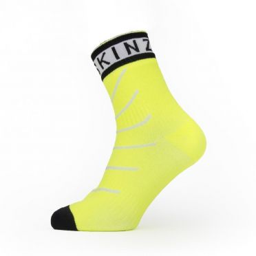 Sealskinz Mautby Warm weather Radsocken mit Hydrostop Gelb/Schwarz