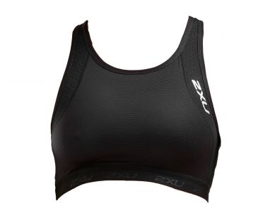 2XU Perform Tri Crop Schwarz Damen