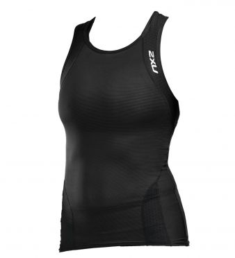 2XU Perform Ärmellos Tri Top Schwarz Damen