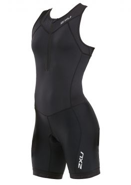 2XU Active Ärmellos Trisuit Schwarz Damen