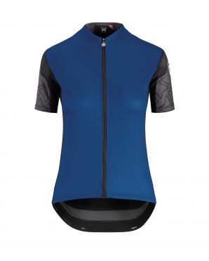 Assos XC Kurzarm Radtrikot Blau Damen
