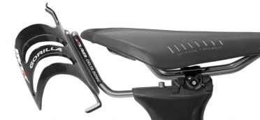 XLAB Delta Sonic Sattel Flaschenhalter Schwarz