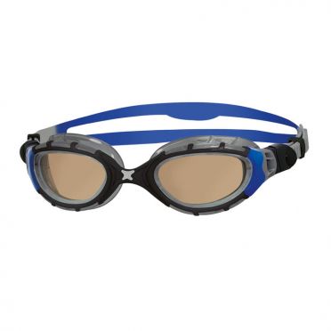 Zoggs Predator flex Polarized Schwimmbrille Blau