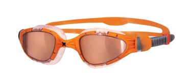 Zoggs Aqua-Flex Titanium Orange linse Schwimmbrille Orange