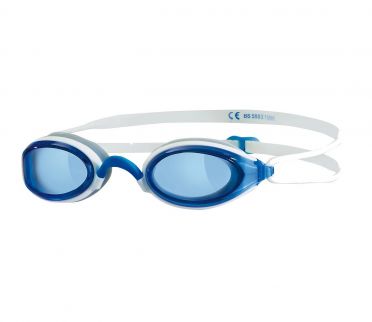 Zoggs Fusion air blaue Linse Schwimmbrille Blau/Weiss 