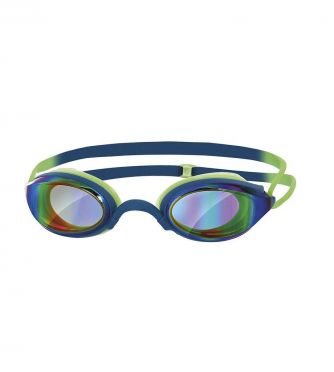 Zoggs Fusion air gold mirror Schwimmbrille Grün/Blau