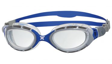 Zoggs Predator flex 2.0 Schwimmbrille Silber/Blau 