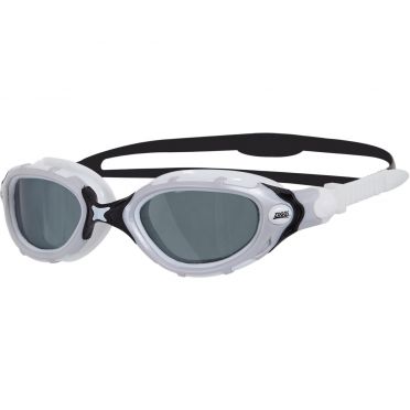 Zoggs Predator Polarized Schwimmbrille Weiss schwarz
