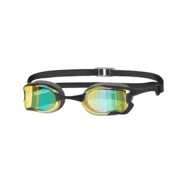 Zoggs Raptor HCB Titanium Mirror Linse Schwimmbrille Schwarz/Blau 