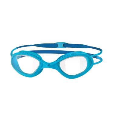 Zoggs Tiger LSR+ Klare Linse Schwimmbrille Blau 