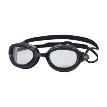 Zoggs Predator Klare Linse Schwimmbrille Schwarz 
