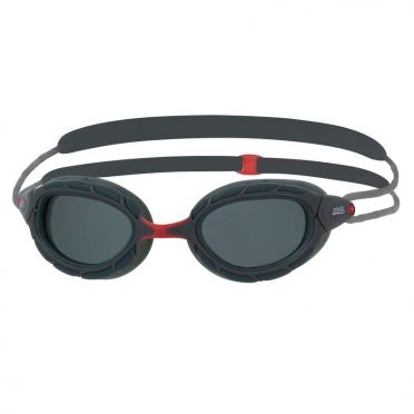 Zoggs Predator Polarized Schwimmbrille Schwarz/Rot 