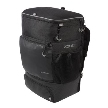Zone3 Transition Rucksack Mit Helmfach Schwarz