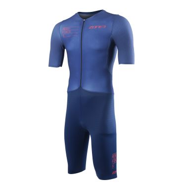 Zone3 Aeroforce X II Trisuit Kurzarm Blau Herren 