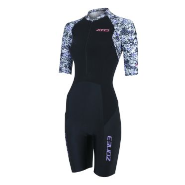 Zone3 Lava Kurzarm trisuit Grau Damen 