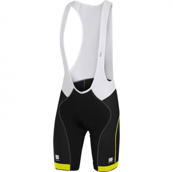 Sportful Giro Bibshort Schwarz/Gelb Herren 1101206-091