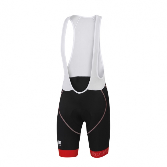 Sportful Bodyfit Classic Bibshort Schwarz/Rot Herren 1101324-051