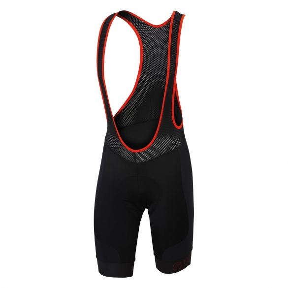 Sportful Passo Bibshort Schwarz/Rot Herren 1101732-251
