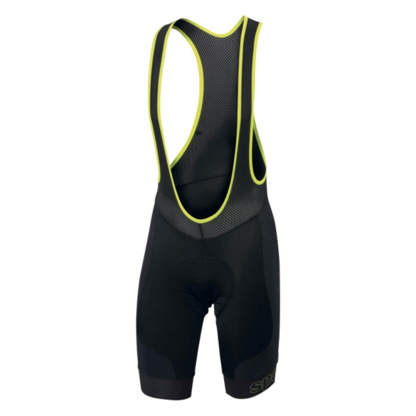 Sportful Passo Bibshort Schwarz/Gelb Herren 1101732-291