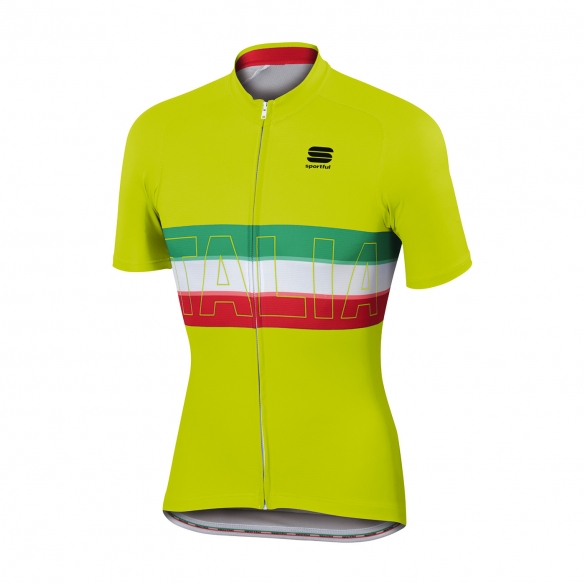 Sportful Italia IT Radtrikot Gelb Herren 1101754-091